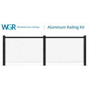 Aluminum Glass Railings Kit